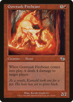 Goretusk Firebeast - Foil