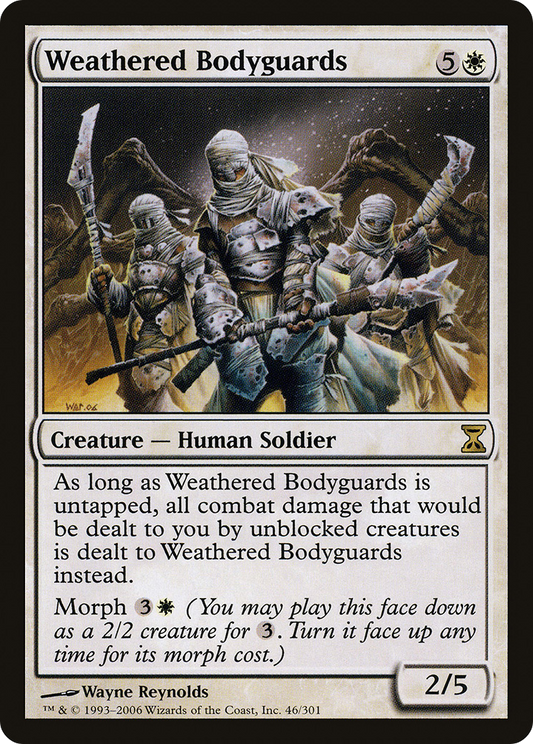 Weathered Bodyguards - Foil