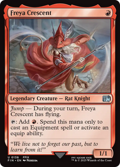 Freya Crescent - Foil