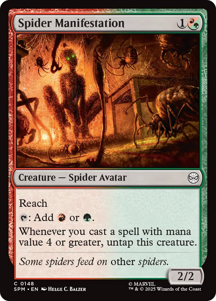 Spider Manifestation - Foil