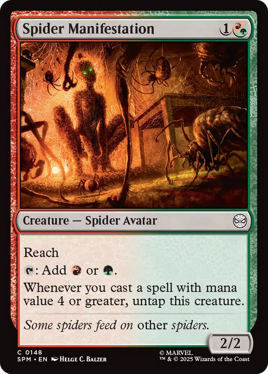 Spider Manifestation - Foil
