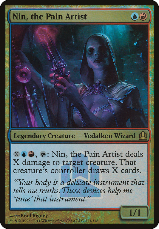 Nin, the Pain Artist (213) (Oversized) - Foil