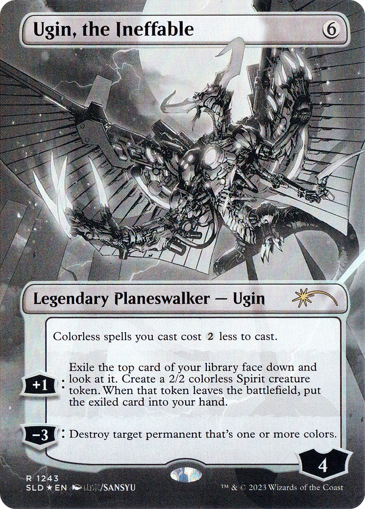 Ugin, the Ineffable (1243) (Borderless) - Foil