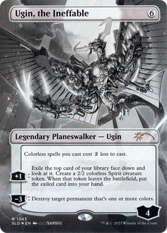 Ugin, the Ineffable (1243) (Borderless) - Foil