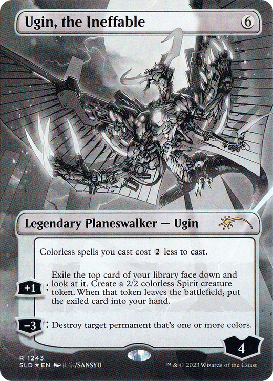 Ugin, the Ineffable (1243) (Borderless) - Foil