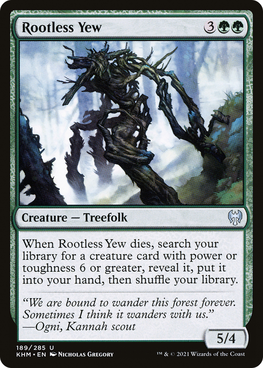 Rootless Yew - Foil