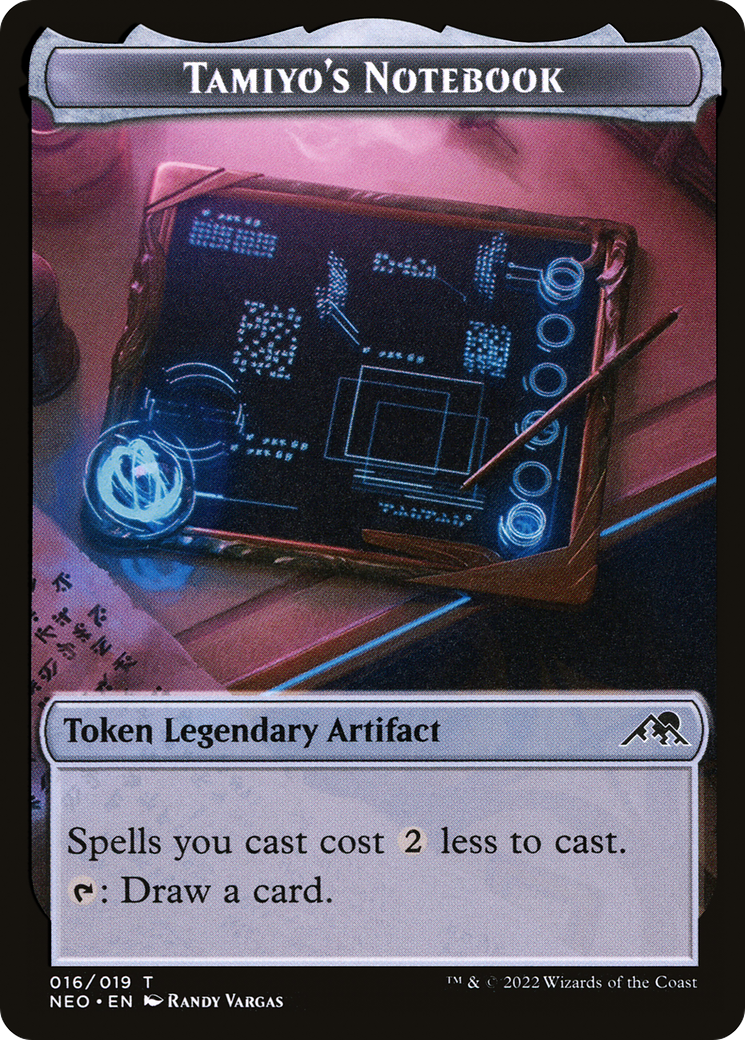 Tamiyo's Notebook Token (016)