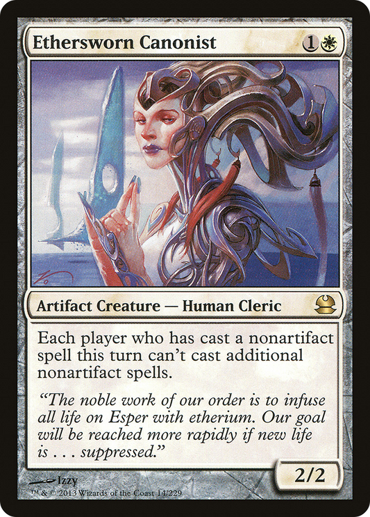 Ethersworn Canonist - Foil