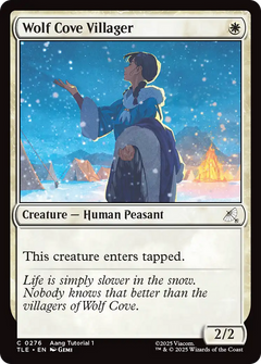 Wolf Cove Villager (0276) tle