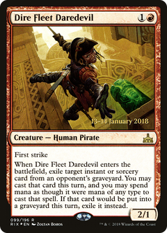 Dire Fleet Daredevil (099) (Prerelease) - Foil