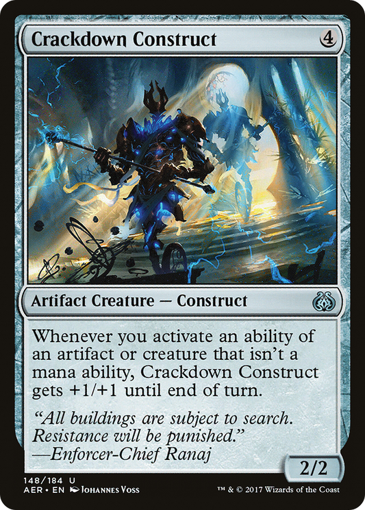 Crackdown Construct - Foil