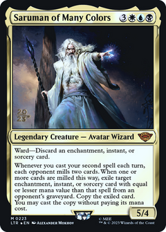 Saruman of Many Colors (0223) (Prerelease) - Foil