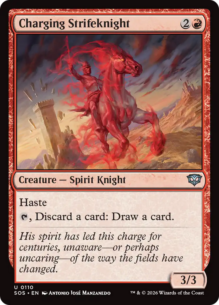 Charging Strifeknight (SOS) - Foil