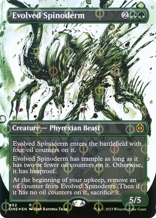 Evolved Spinoderm (452) (Borderless) (Showcase) - Compleat Foil