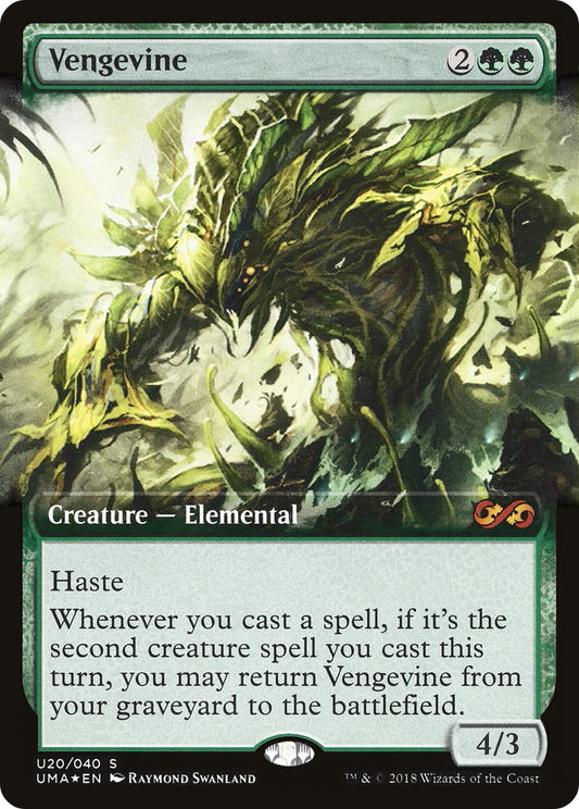 Vengevine (U20) (Extended Art) - Foil