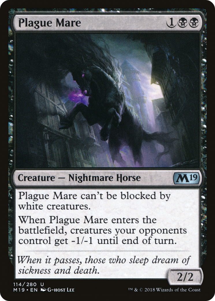 Plague Mare - Foil
