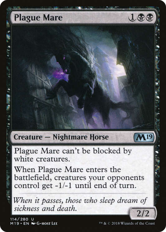 Plague Mare - Foil