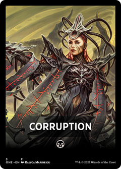 Corruption (0003) Theme Card fone