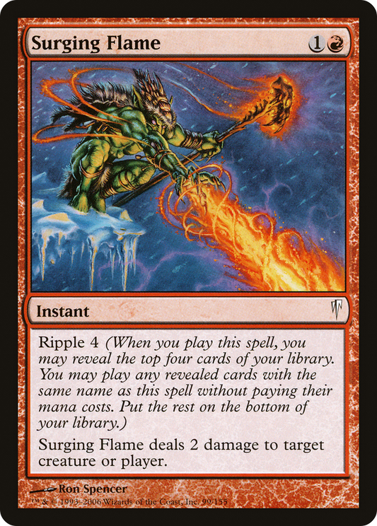 Surging Flame - Foil