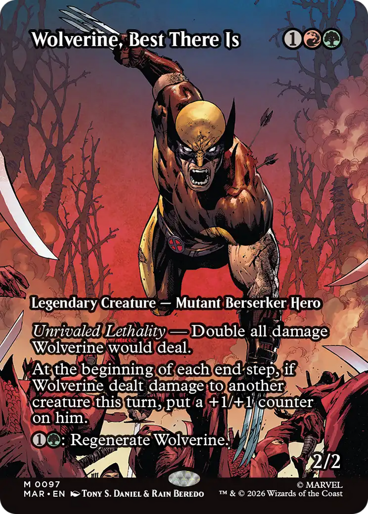 Wolverine, Best There Is (0097) (Borderless) (MAR)