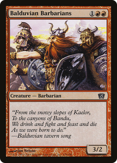 Balduvian Barbarians - Foil