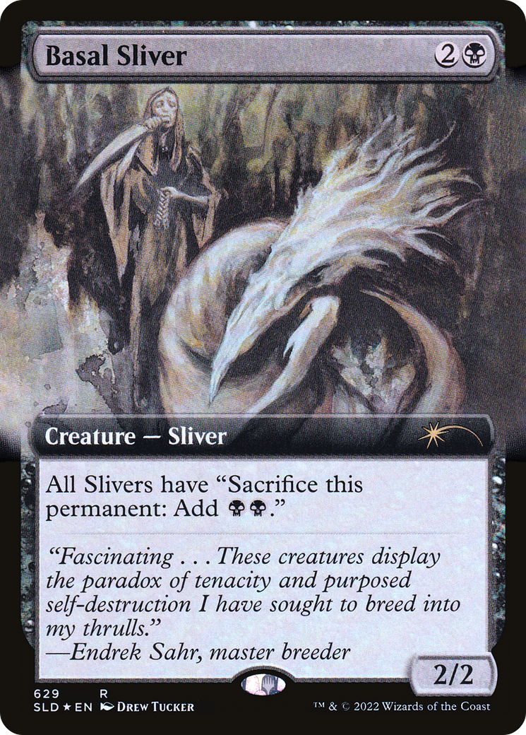 Basal Sliver (629) (Extended Art) - Foil
