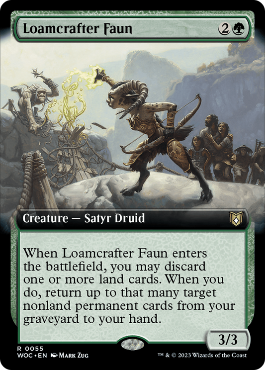 Loamcrafter Faun (0055) (Extended Art)