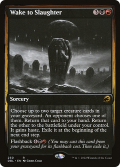 Wake to Slaughter - Foil