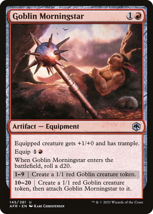 Goblin Morningstar - Foil