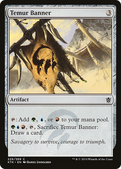 Temur Banner - Foil