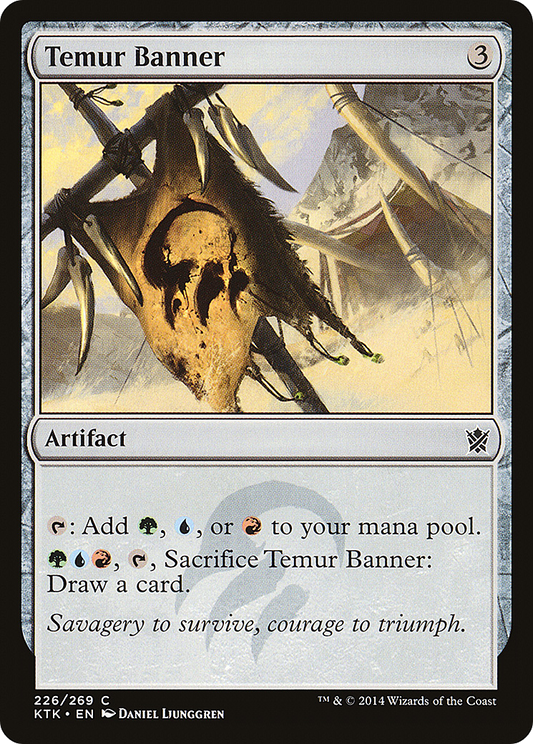Temur Banner - Foil