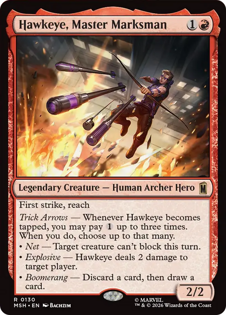 Hawkeye, Master Marksman  (MSH)