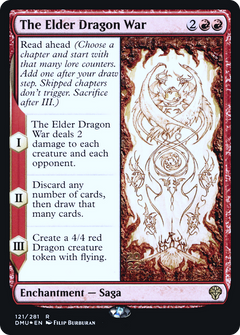 The Elder Dragon War (121) (Prerelease) - Foil