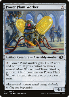 Power Plant Worker - Foil