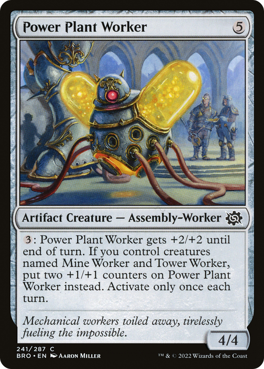 Power Plant Worker - Foil