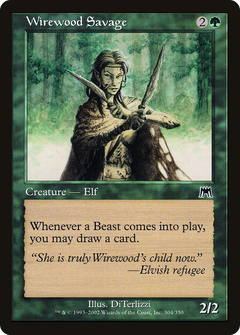 Wirewood Savage - Foil