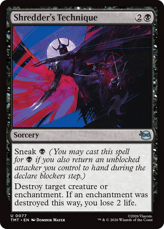 Shredder's Technique (TMT) - Foil