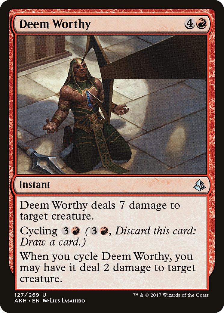 Deem Worthy - Foil
