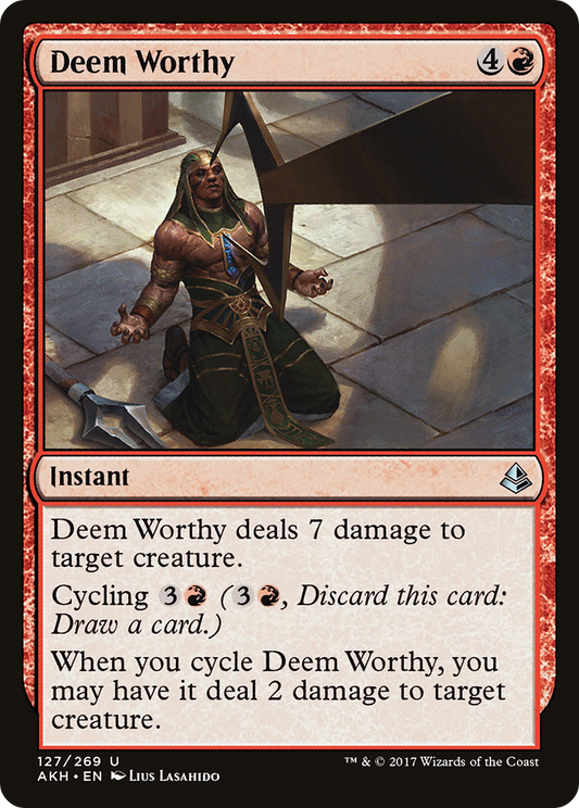 Deem Worthy - Foil