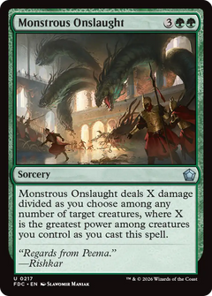 Monstrous Onslaught (FDC)