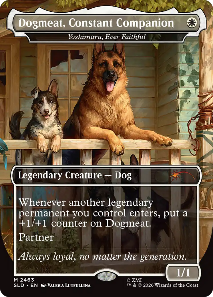 Dogmeat, Constant Companion [Yoshimaru, Ever Faithful] (2463) (Borderless) (SLD)