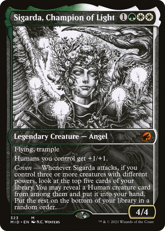 Sigarda, Champion of Light (323) (Showcase)