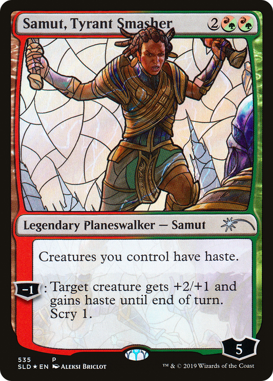 Samut, Tyrant Smasher (535) (Showcase) - Foil