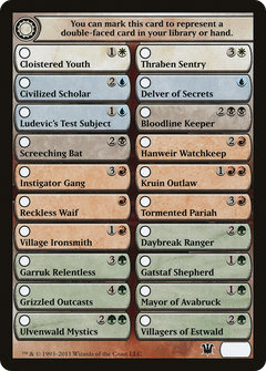 Innistrad Checklist Card (CH1)