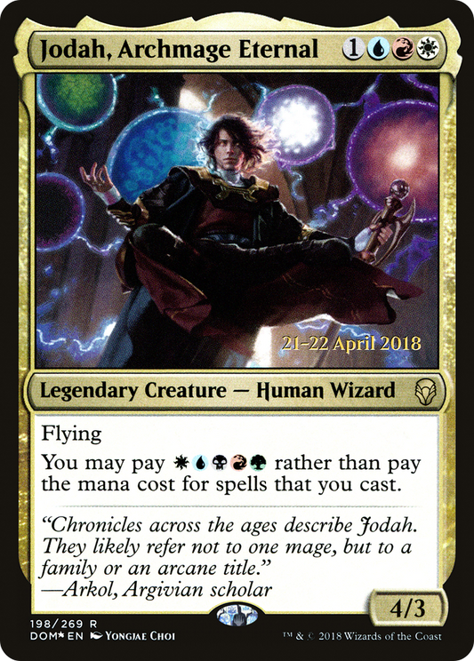 Jodah, Archmage Eternal (198) (Prerelease) - Foil
