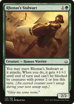 Rhonas's Stalwart - Foil