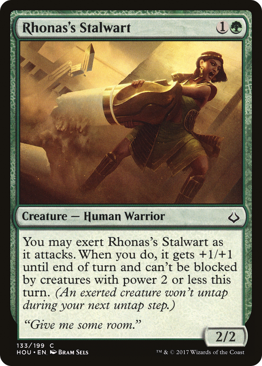 Rhonas's Stalwart - Foil