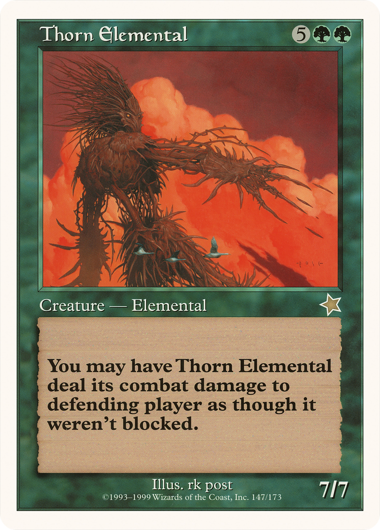 Thorn Elemental (Oversized) (Oversized 90â€™s Promo)