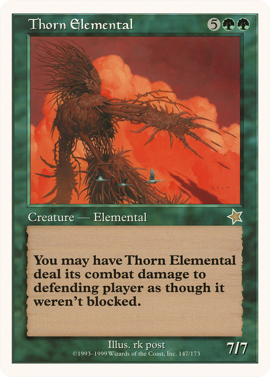 Thorn Elemental (Oversized) (Oversized 90â€™s Promo)