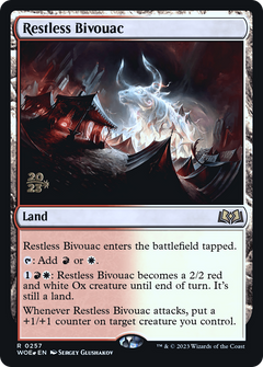 Restless Bivouac (0257) (Prerelease) - Foil